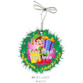 Elf Gift Shop Wreath Ornament (6 Sq. In.)